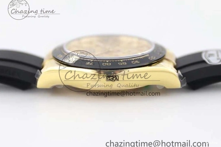 MiroTime 0423 Daytona 116518 TWF 1:1 Best Edition 904L Steel YG Dial on Oysterflex Strap A Youthful 2424